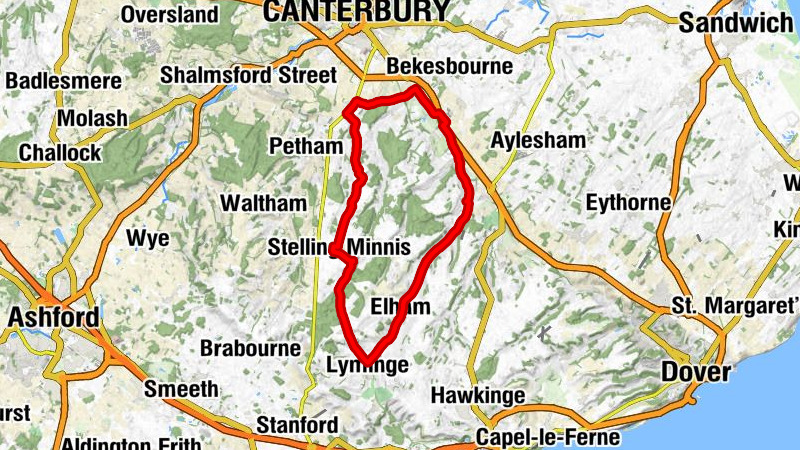 Wingmore - Barham Methodist Church - St Peter & St Paul - Elham Methodist Church