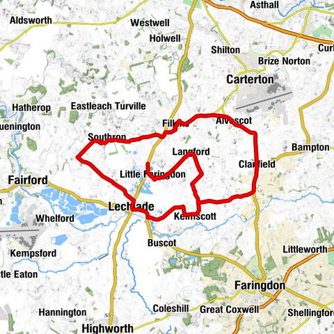 Little Faringdon - Saint Margaret - Lechlade - Saint George