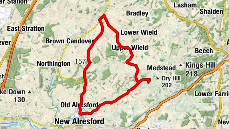 Three Ways - Heath Green - St Mary the Virgin - New Alresford
