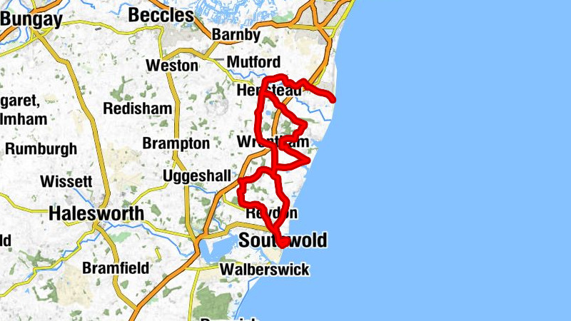The Waterfront - Saint Edmund's Church - Benacre Church Gate - Wrentham Chapel