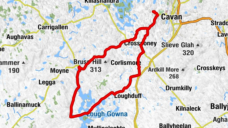 Legaland - Church of the Immaculate Conception - Gowna Church of Ireland - Rocks