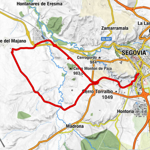 Segovia - Parroquia de Santa Teresa de Jesús - Puente de Hierro
