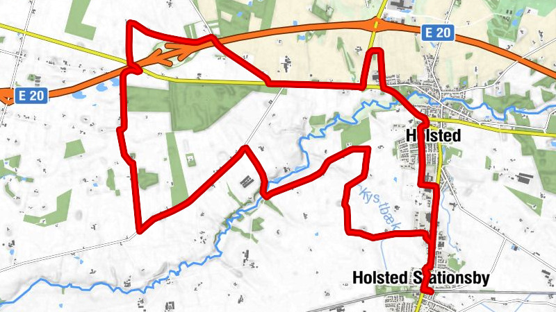 Holsted - Holsted Stationsby - Holsted Vesterby