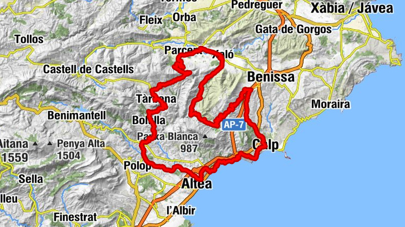 Olla Altea - Iglesia Carmelitas Descalzas - Iglesia Evangélica de Calp - Església Parroquial de la Nativitat de Nostra Senyora
