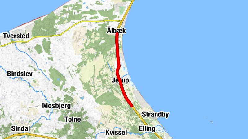 Frederikshavn Kommune - Jerup - Vintergårde - Åen