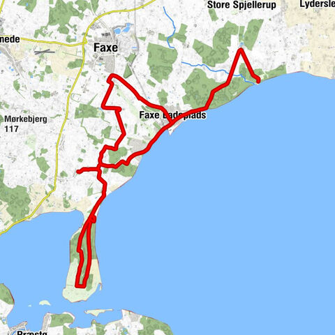 Vemmetofte Strand - Hylleholt Kirke - Restaurant Proviant - Roholte Kirke