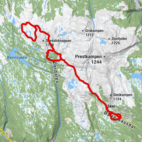 Skei fjellandsby - Skei - Bokstad - Skeistua