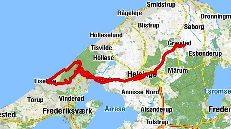 Græsted Skovhuse - Græsted - Helsinge - Ramløse Kirke