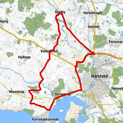 Skelby - Holløse - Karrebæk Kirke - Næstved
