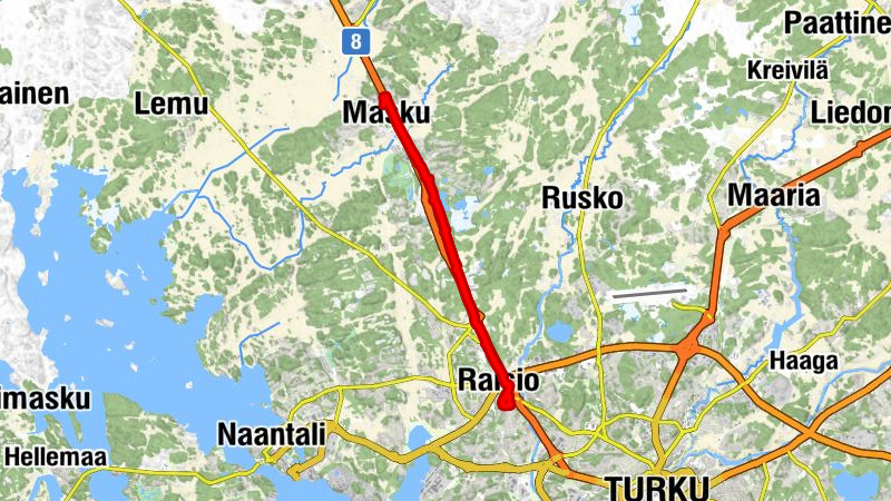 Masku - Venhe - Raisio