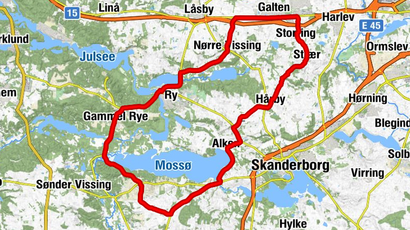 Yding - Galgebjerg - Stjær Kirke - Skanderborg Kommune