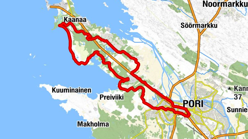 Pori - Riitsarka - Kaanaa