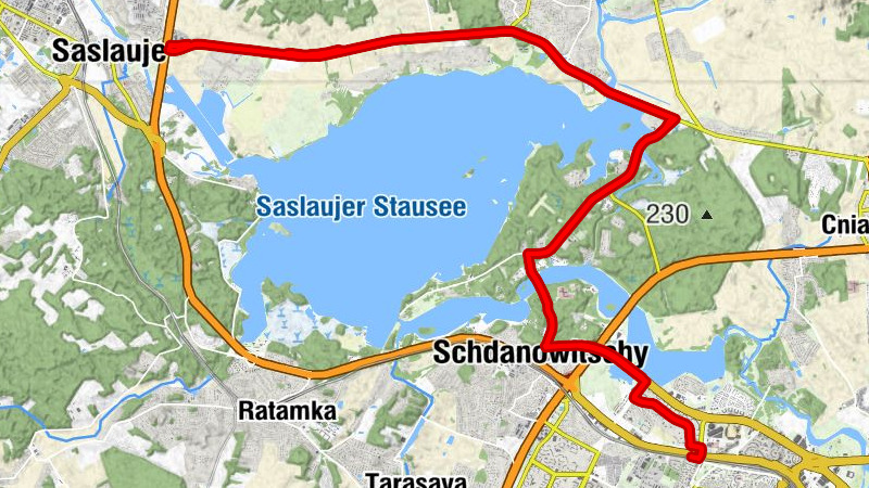 Мінск - Ждановічы - Каракатица - Берлога