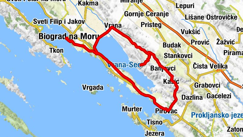 Biograd na Moru - Novo naselje - Vrana - Maškovića han