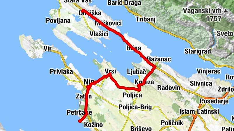 Gornje Petrčane - Bistro & Caffe Bar Marinero - Nin - crkva svetog Mavra