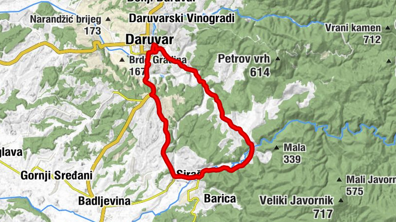 Daruvar - Jaukovac - crkva Pohoda Blažene Djevice Marije
