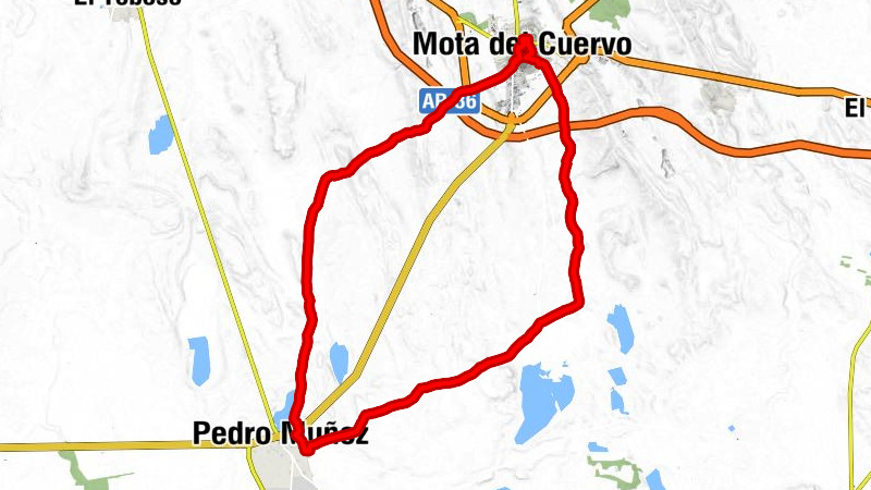 Mota del Cuervo - Pedro Muñoz - Ermita de San Sebastián - Ermita de Santa Rita