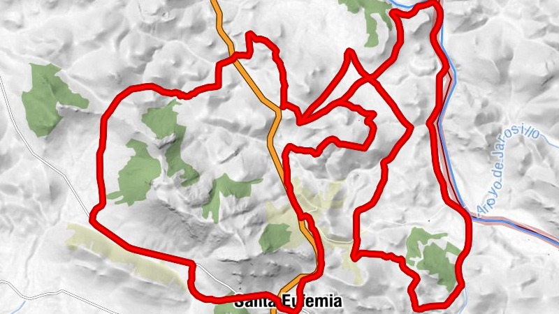 Santa Eufemia - San Cosme - Umbría del Batán - Navazuelas