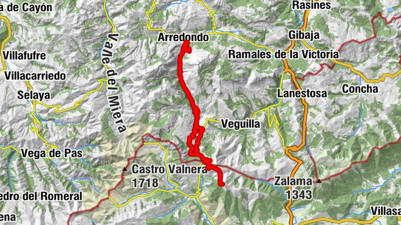 Rocías - Collado del Asón - Portillo de la Sía - Picón Blanco