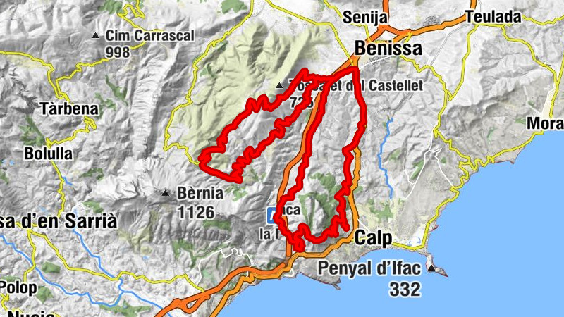 Calp - Estación II - Cucarres
