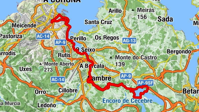 A Coruña - Parroquia de Nosa Señora do Carme - Igrexa de San Martiño de Orto