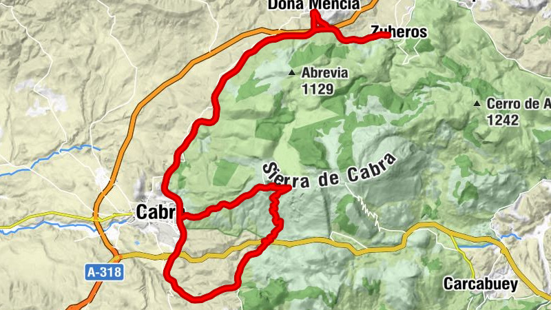 Doña Mencía - Restaurante El Andén - Casa Alfonso - Puerto de Zuheros