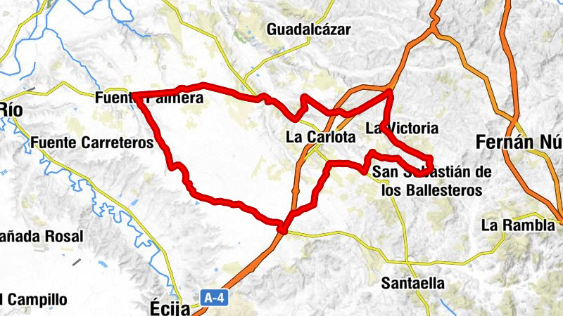 San Sebastián de los Ballesteros - Aldea Quintana - El Arrecife