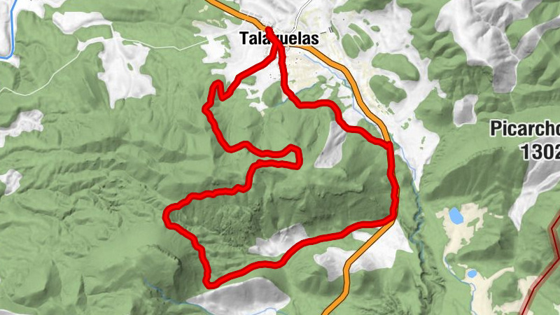 Talayuelas - Placetilla de los Venados - Agua Salada - La Carrasca