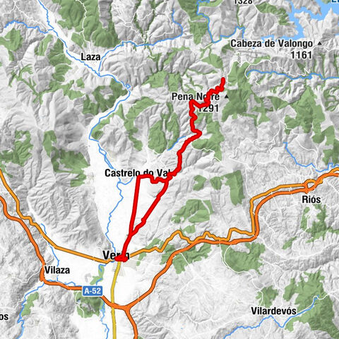 Verín - O Salgueiro - Igrexa de Santa María de Castrelo do Val - Igrexa de Santa María a Maior de Verín