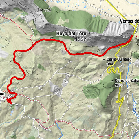 Boquete de Zafarraya - El Aguadero - Fuente Carrion - Periana