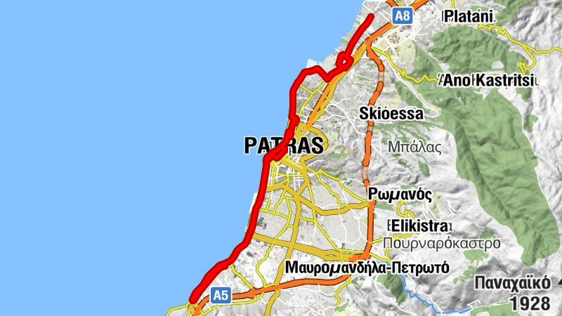 Ρίο - Άγιος Παντελεήμονας - I O Π - Άγιος Διονύσιος