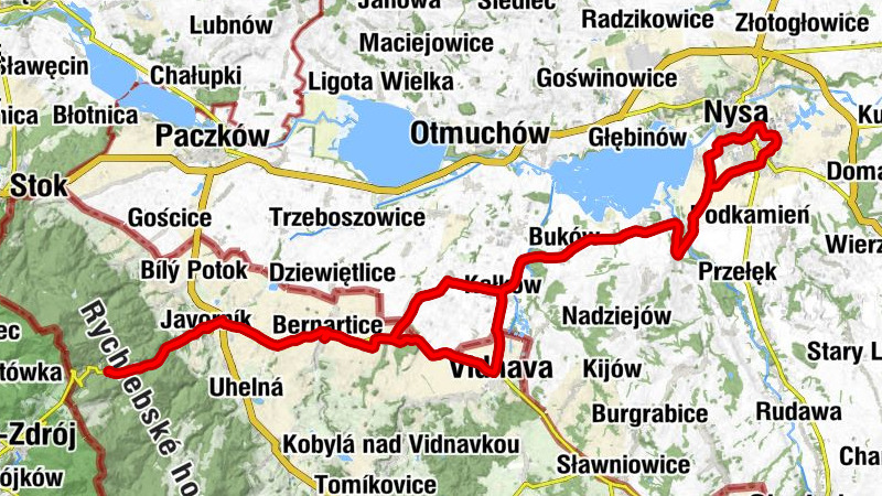 Nysa - Kościół parafialny pw. św. Jana Ewangelisty - Kościół Podwyższenia Krzyża Świętego - Kaple tajného utrpení