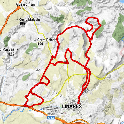 Linares - La Columna - Acebuchares - La Cruz