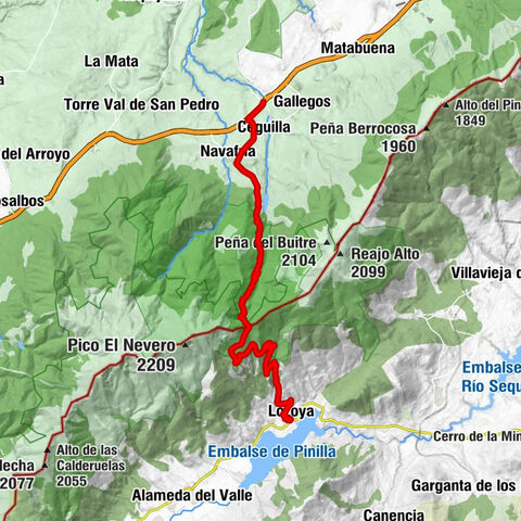 Ceguilla - Navafría - Refugio Muchachera - Refugio de Navafría