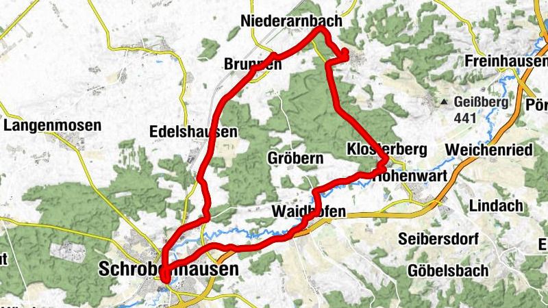 Spielplatz Hohenried - Gasthaus Winkler - St. Bernhard - Mariä Reinigung