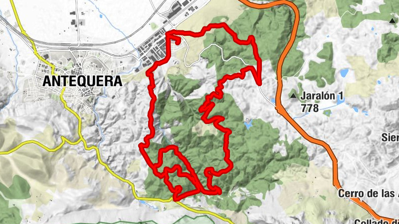 Antequera - El Romeral - La Trinidad