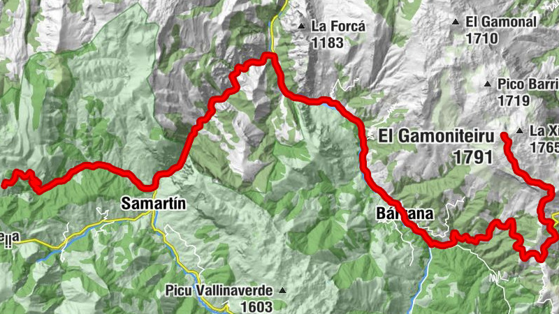 Urria - Iglesia de San Pedro d' Arroxo - Coḷḷá'l Fresno - El Gamoniteiru