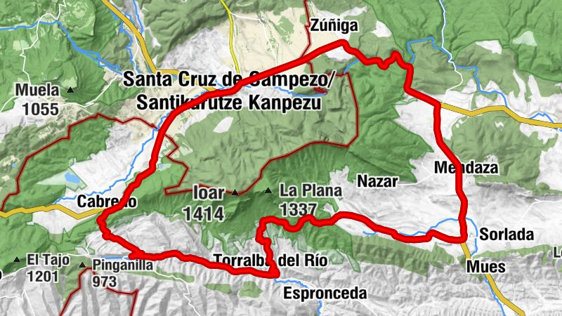 Isabe - Ermita de San Cristobal - Ermita de San Miguel - Humilladero de Zúñiga