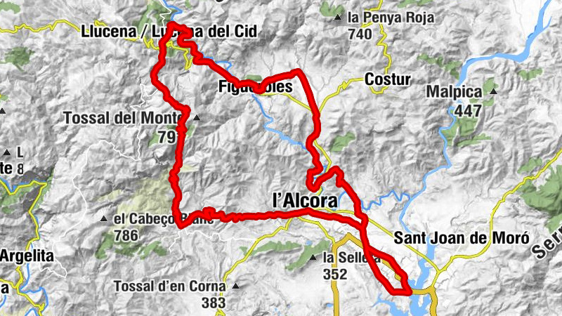 l'Alcora - Iglesia de San Francisco - Iglesia de San Mateo - Restaurante Lago Azul