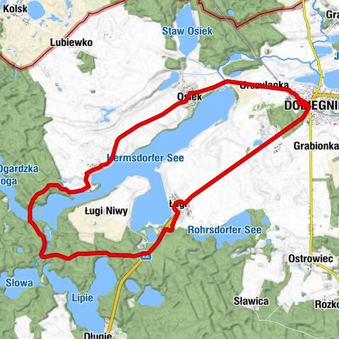 Dobiegniew - Urszulanka - Osiek - Cerkiew pod wezwaniem Zaśnięcia Bogurodzicy