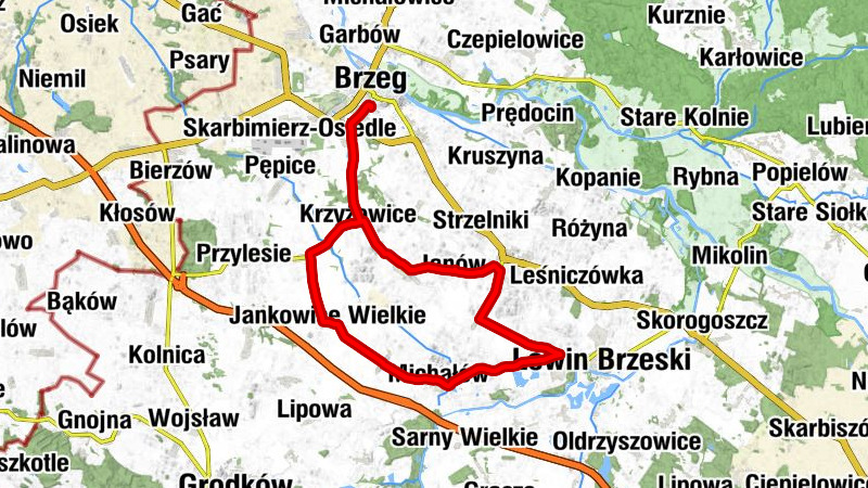 Brzeg - Da Antonio - Kościół pw. Świętego Józefa Robotnika - Kościół pw. Wniebowzięcia Najświętszej Maryi Panny w Jankowicach Wielkich