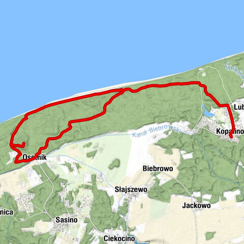 Kopalino - Ława - Smażalnia Ryb Zamojscy - Smażalnia