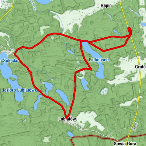 powiat strzelecko-drezdenecki - Lubiatów - Biały Kamień