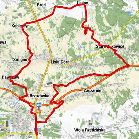 Tarnów - Kościół pw. Najświętszej Maryi Panny Królowej Świata w Pawęzowie - Pawęzów - Góry