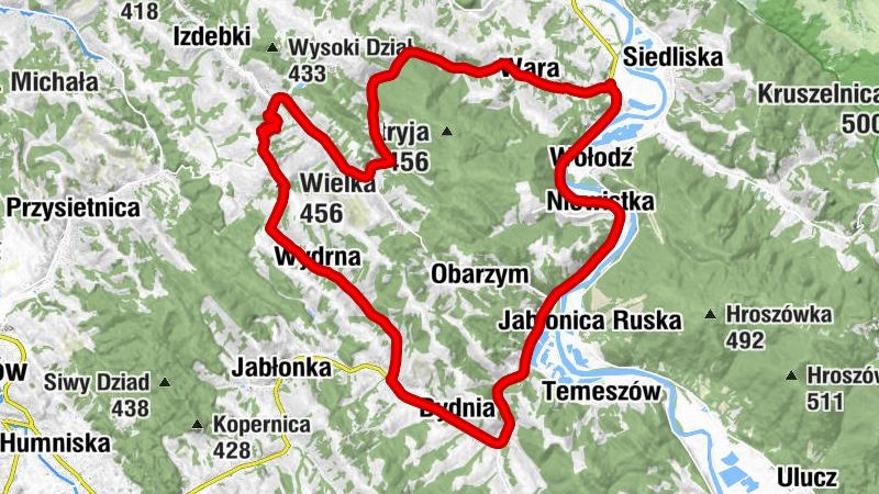 Stadnikówka - Wielka Góra - Kościół pw. MB Królowej Polski - Pilasówka