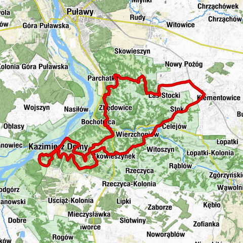 Klementowice - Kościół Świętej Trójcy - Kościół pw. Zwiastowania Pańskiego - Kościół pw. Świętego Jana Chrzciciela i Świętego Bartłomieja