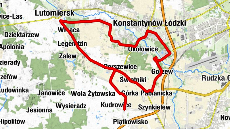 Pabianice - Kościół św. Marcina Biskupa i św. Marii Magdaleny - Konstantynów Łódzki - Kościół Miłosierdzia Bożego