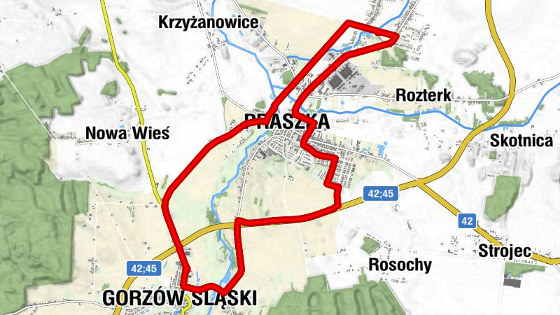 Kościół pw. Świętych Feliksa i Adaukta - Praszka - Kaplica pw. św. Jana Chrzciciela - Gorzów Śląski