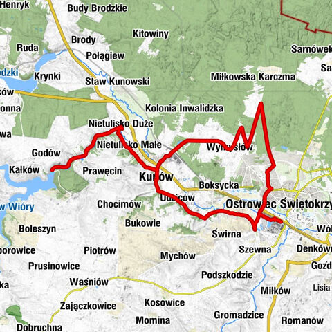 Ostrowiec Świętokrzyski - Kościół pw. Niepokalanego Poczęcia NMP i Świętego Michała Archanioła - Kunów