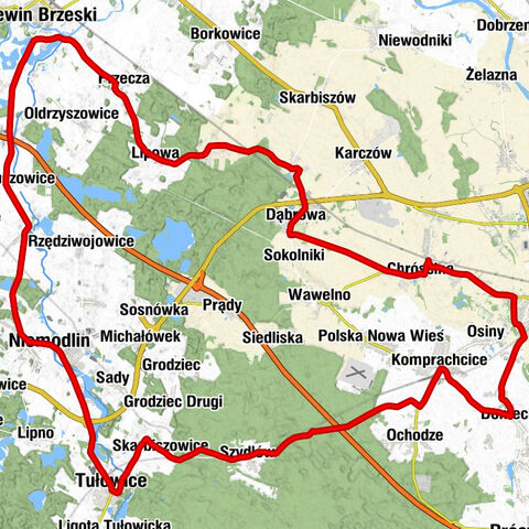 Chróścina - Kościół filialny pw. Podwyższenia Krzyża św. - Kościół Imienia Najświętszej Maryi Panny - Kościół parafialny pw. Wniebowzięcia Najświętszej Maryi Panny
